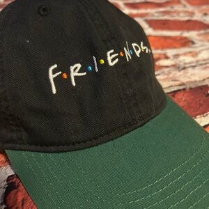 Friends TV Show Black and Green Embroidered Baseball Hat
